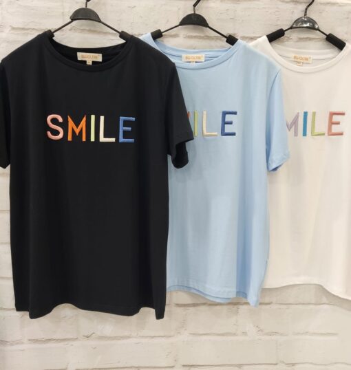 Camiseta colores smile