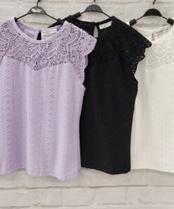 Camiseta colores crochet