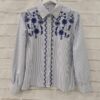 Camisa rayas con bordados