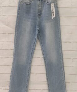 Vaquero straight claro flor