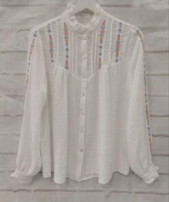 Camisa bordado punto cruz