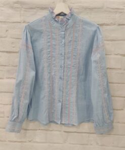 Camisa bordada flores