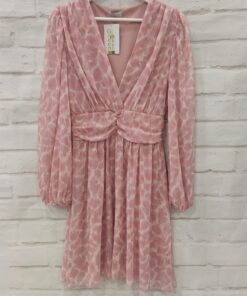 Vestido corto estampado