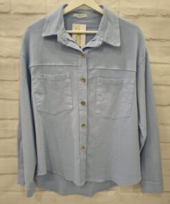 Sobrecamisa demin monocolor