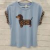Camiseta perro print