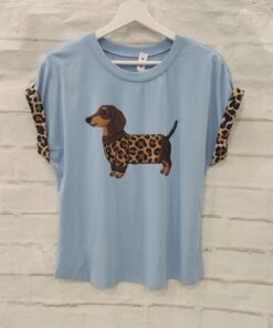 Camiseta perro print