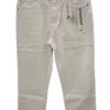 Pantalón vaquero straight de chica en color blanco puro, corte recto, tejido denim firme, cintura media, cinco bolsillos y do