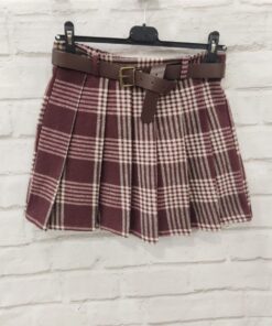 Falda pantalón cuadros