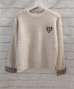 Jersey puños cuadritos