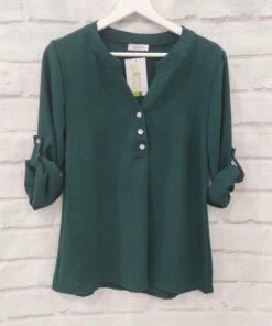 Blusa unicolor floja