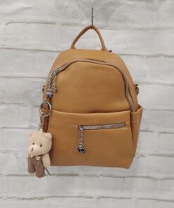 Mochila polipiel llavero osito