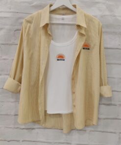 Conjunto camisa camiseta sun to sea