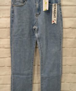 Vaquero chica recto claro