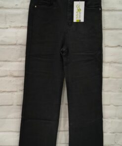 Vaquero negro ancho jeanful chica