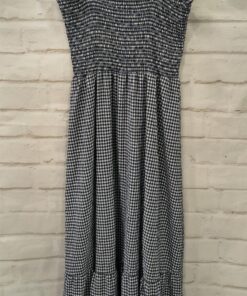 Vestido cuadros vichy engomado