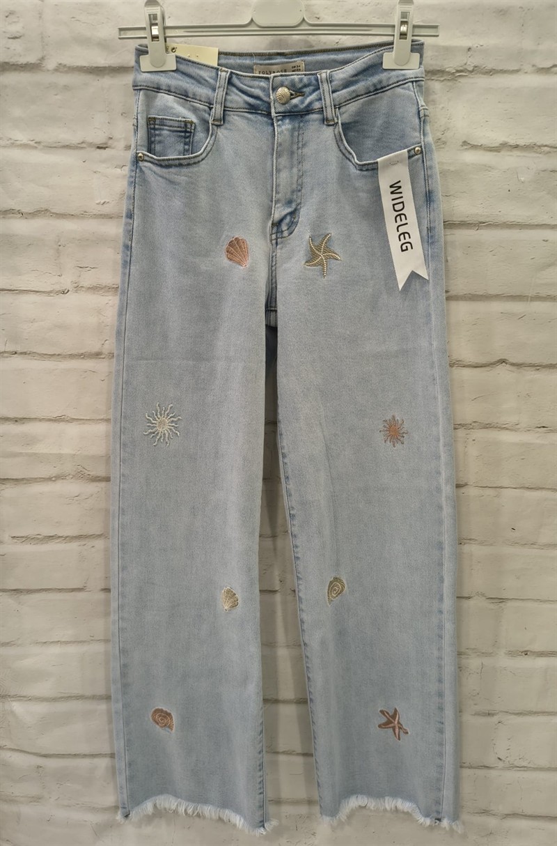 Vaquero culotte motivos marinos