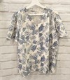 Camisa estampado tropical