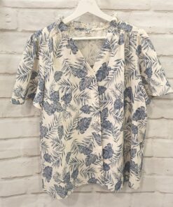 Camisa estampado tropical