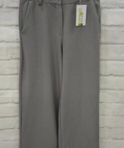 Pantalón ancho tela con vuelta