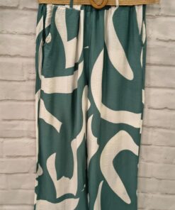 Pantalón flojo estampado de verano