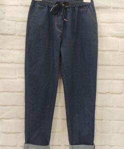 Pantalón denim cordón