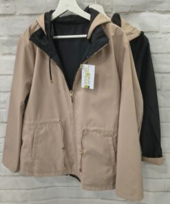 Parka fina reversible