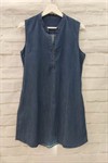 Vestido denim sisas