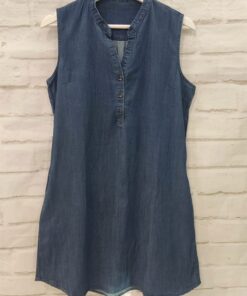 Vestido denim sisas