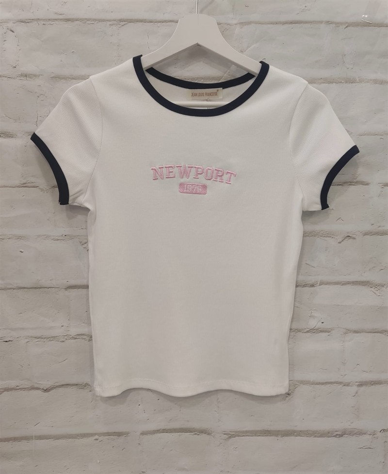 Camiseta canalé NewPort