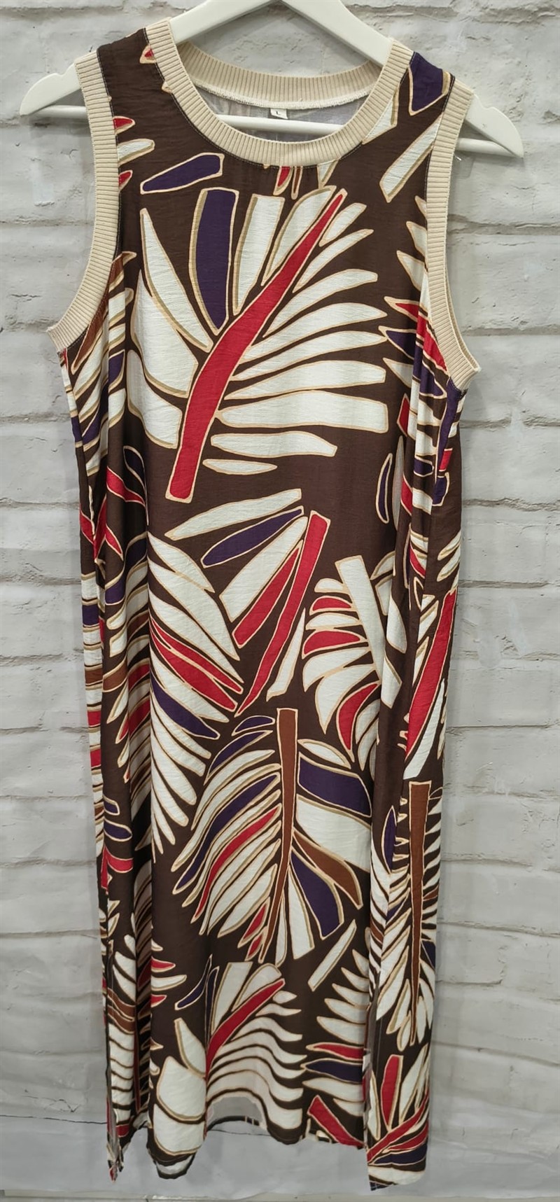 Vestido asas con palmas