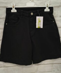Short vaquero negro