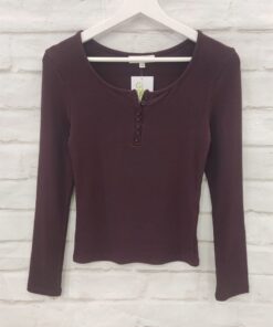 Camiseta ML canalé con botones