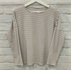 Camiseta de chica manga larga a rayas
