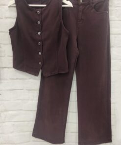 Conjunto chaleco con pantalón