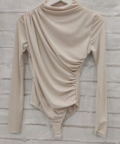 Body monocolor fruncido