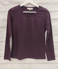 Camiseta básica manga larga