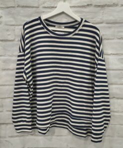 Camiseta oversize a rayas